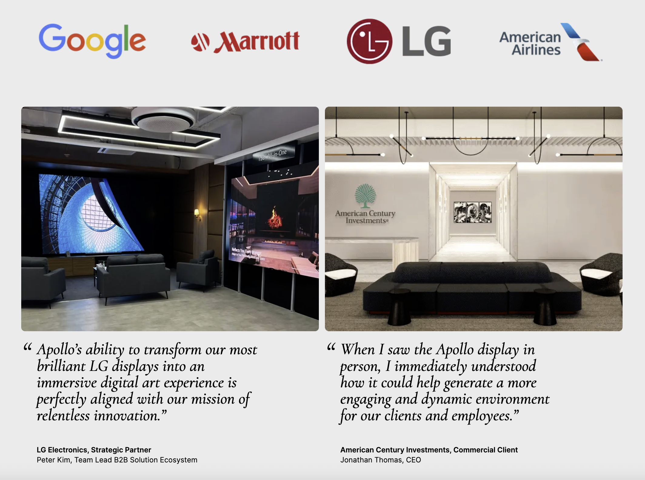 AI Site detailed view